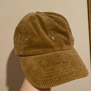 EUC polo Ralph Lauren corduroy baseball cap